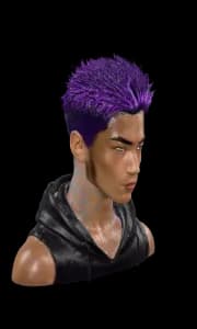 StreetBuzzZ signature character, interactive 3D model