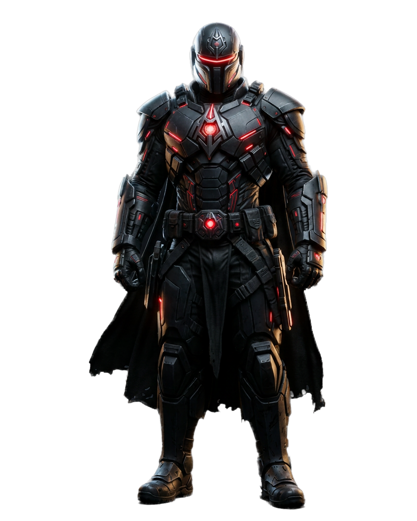 Armored StreetBuzz 3D character