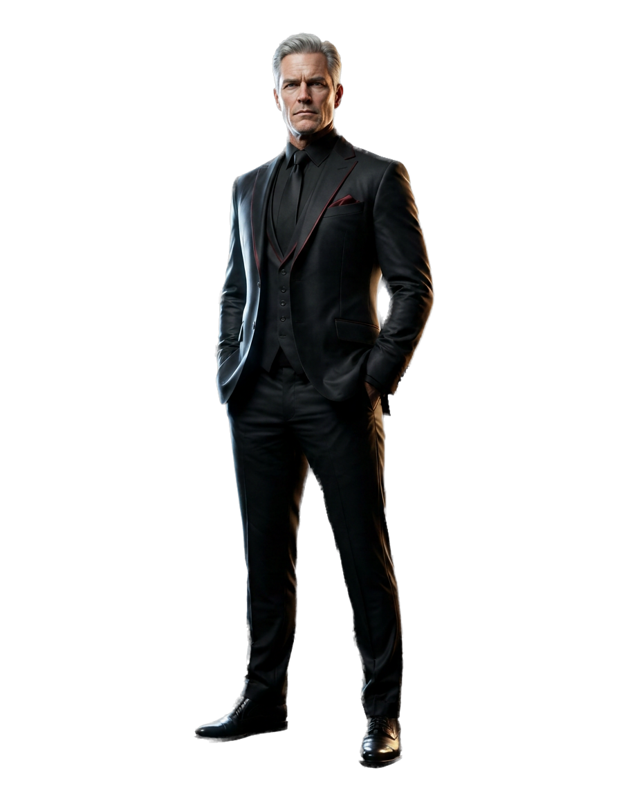Suited StreetBuzz 3D character
