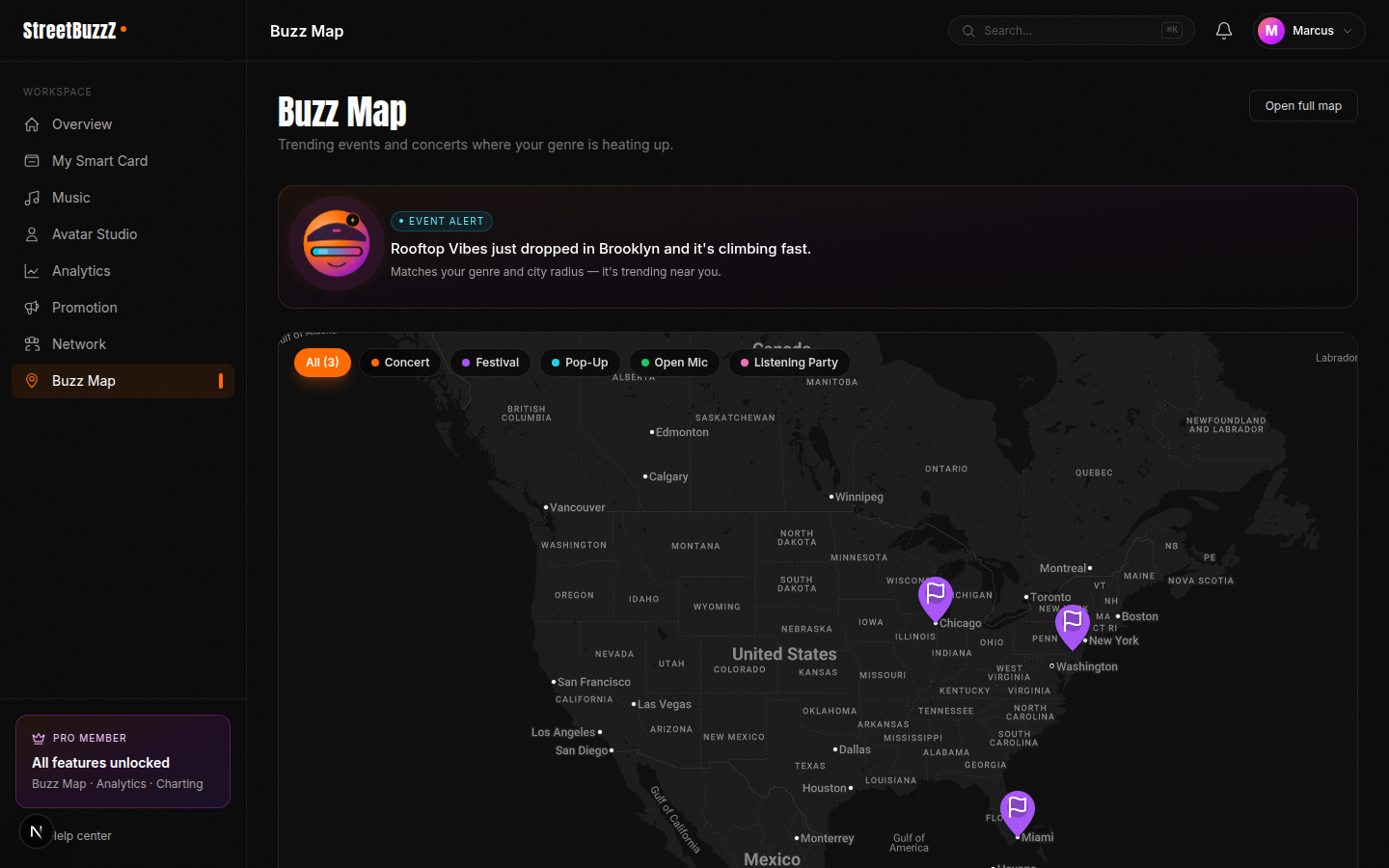 Buzz Map