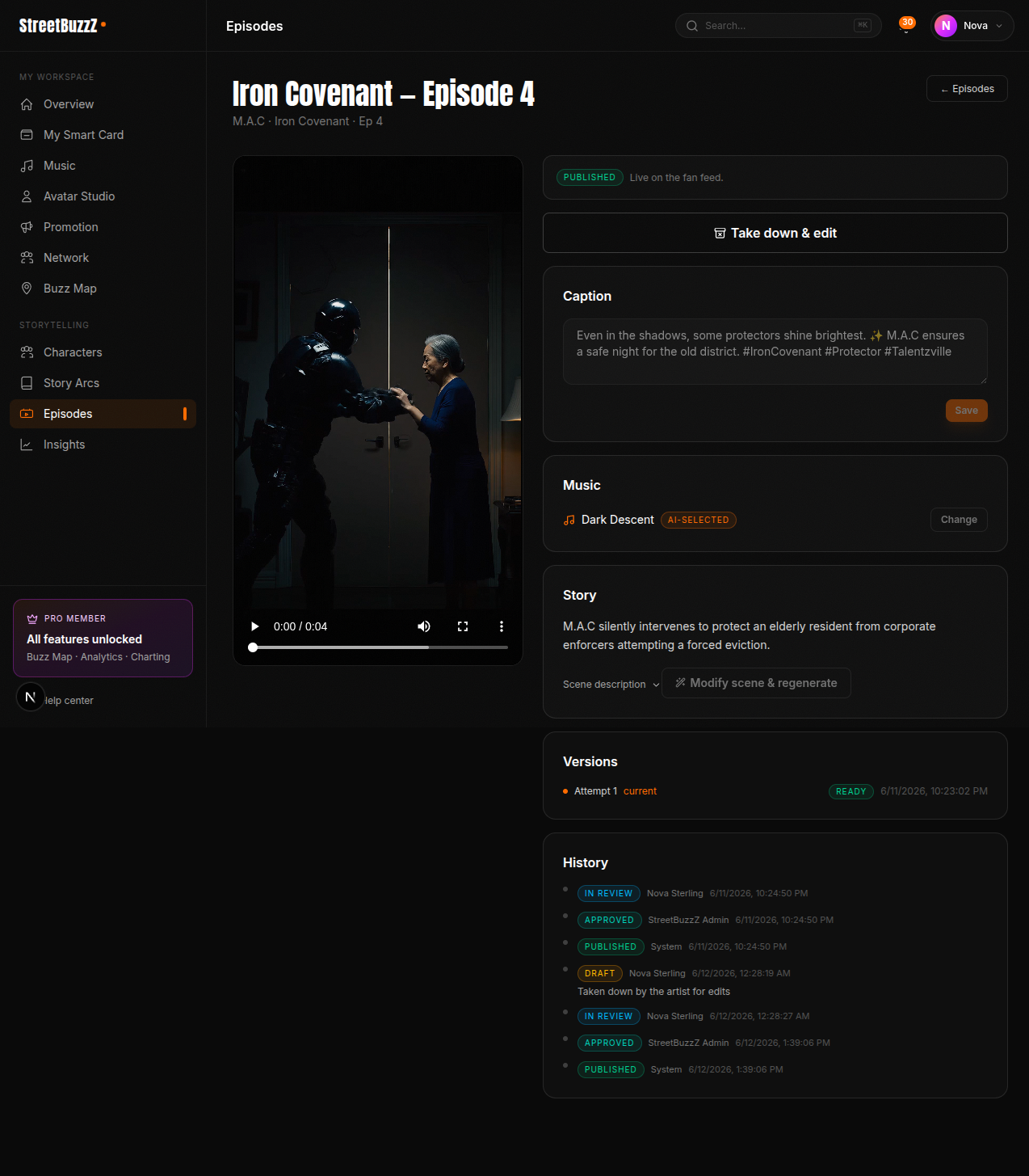Episode detail