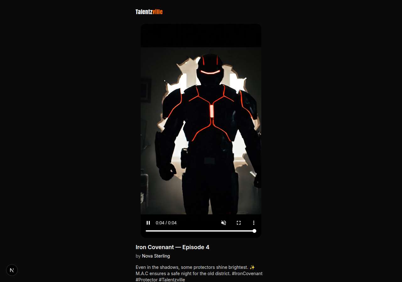 Episode watch page